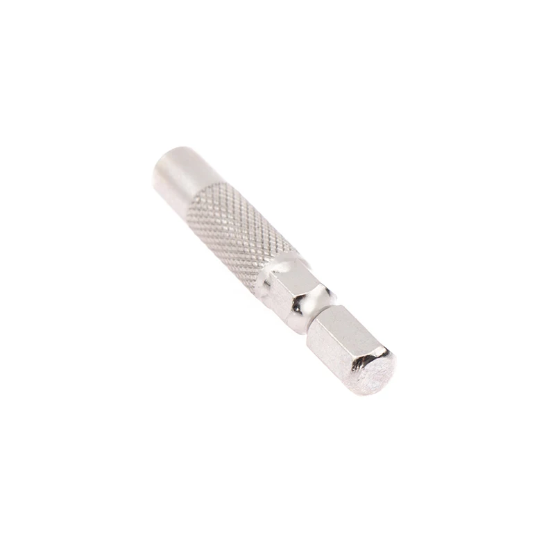 2PCS Hex Shank 6.35mm To 4mm Insert Bit Adapter Electric Screwdriver Socket Holder Micro Bit Adapter Magnetic Holder Tools