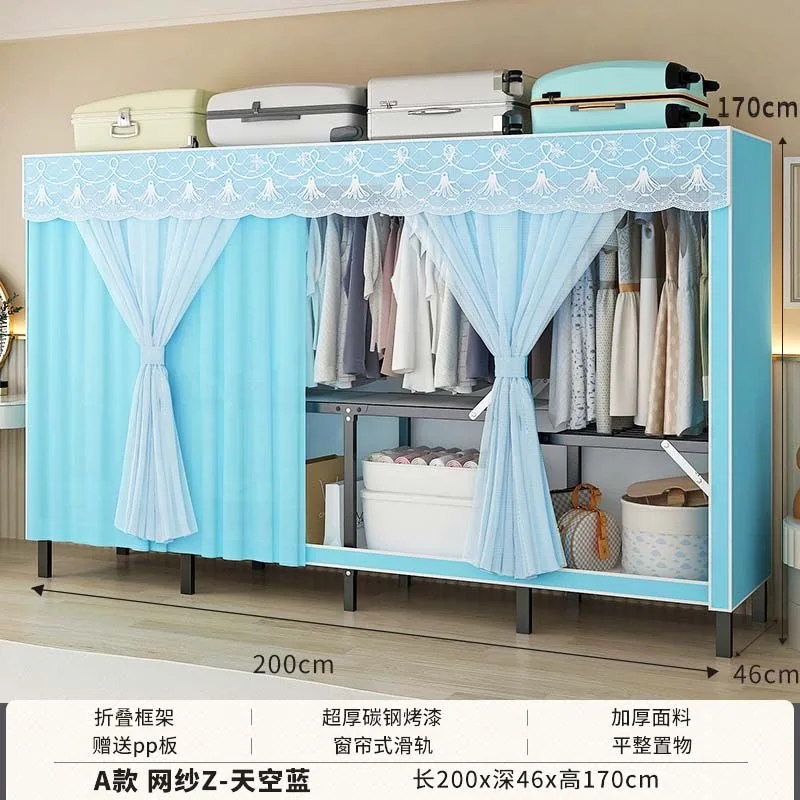 خزائن معدنية بسيطة مفتوحة بدون تركيب خزانة ملابس ق...