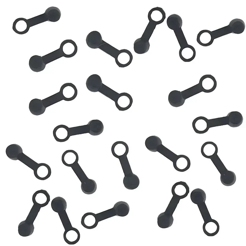 Car Brake Pump Dust Cap Oil Drain Screw Cap Brake Caliper Bleed Nipple Screw Dust Caps Cover Rubber Motorcycle 10Pcs