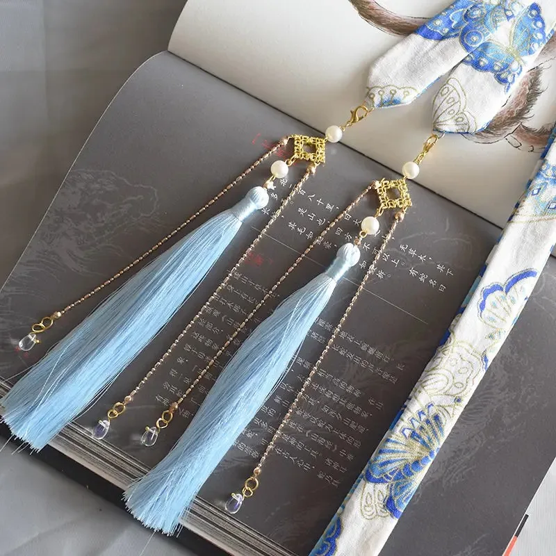 Haarschmuck Bogen Kopfschmuck Weihnachts geschenk Original Hanfu Zubehör Band antike Haarband Super Fee Bündel Hanfu Haarband – Detail 34