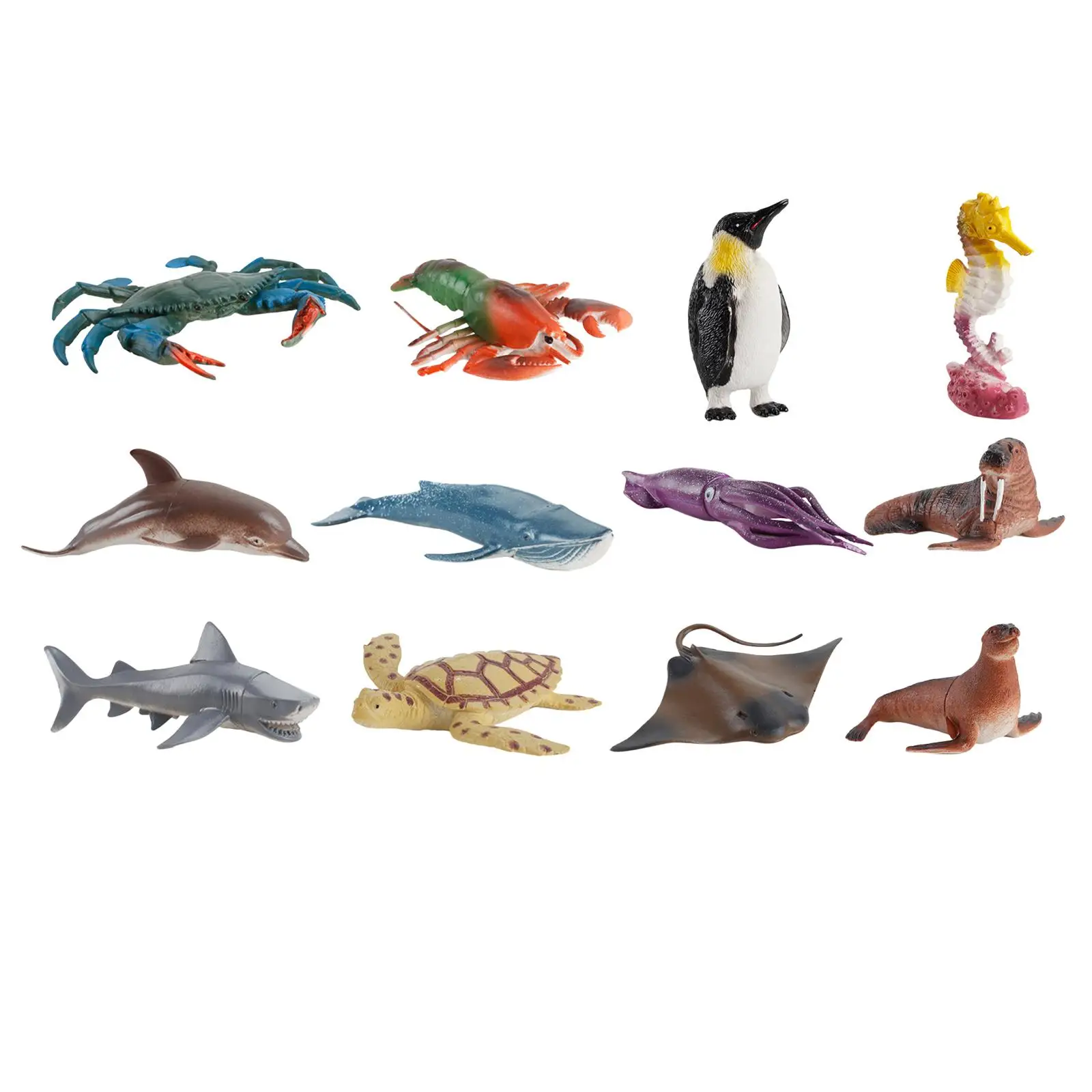 Hinder supermarkt Ambacht Dierfiguren Model Speelgoed Speelsets Realistische Miniatuur Zeedieren  Speelgoed Voor Meisjes Baby Kids Party Favor - AliExpress