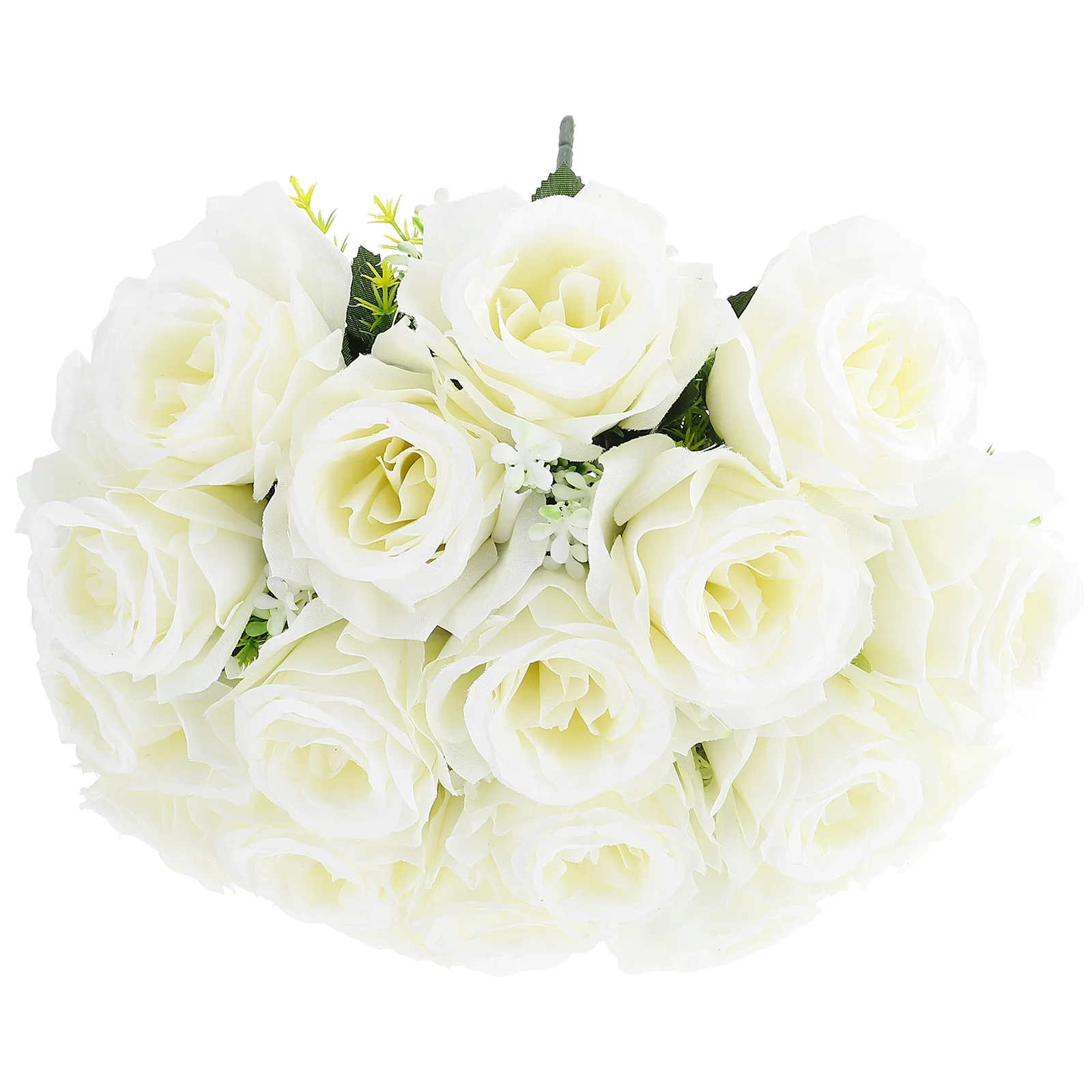 

Fake Roses Grave Flowers for Cemetery Bouquet Artificial Memorial Ceremony Silk Faux