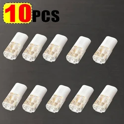 Waterproof 2 - Pin Wire Connector Set for Electrical Applications (10 Pcs White)