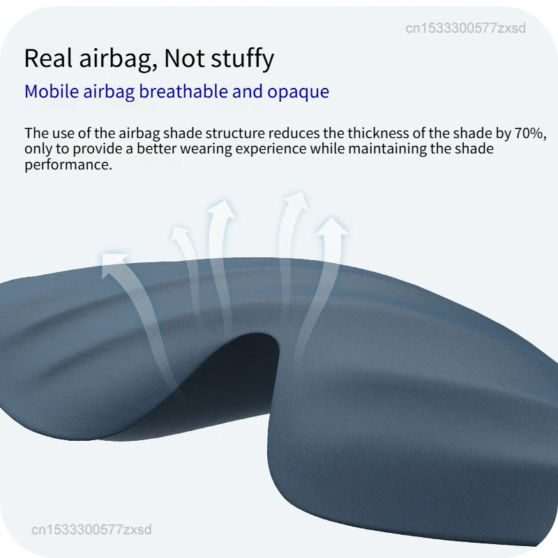 Dreamlight 4S 3D Stereoscopic Sleep Aid Eye Mask - Soft, Portable Blindfold for Restful Sleep and Travel