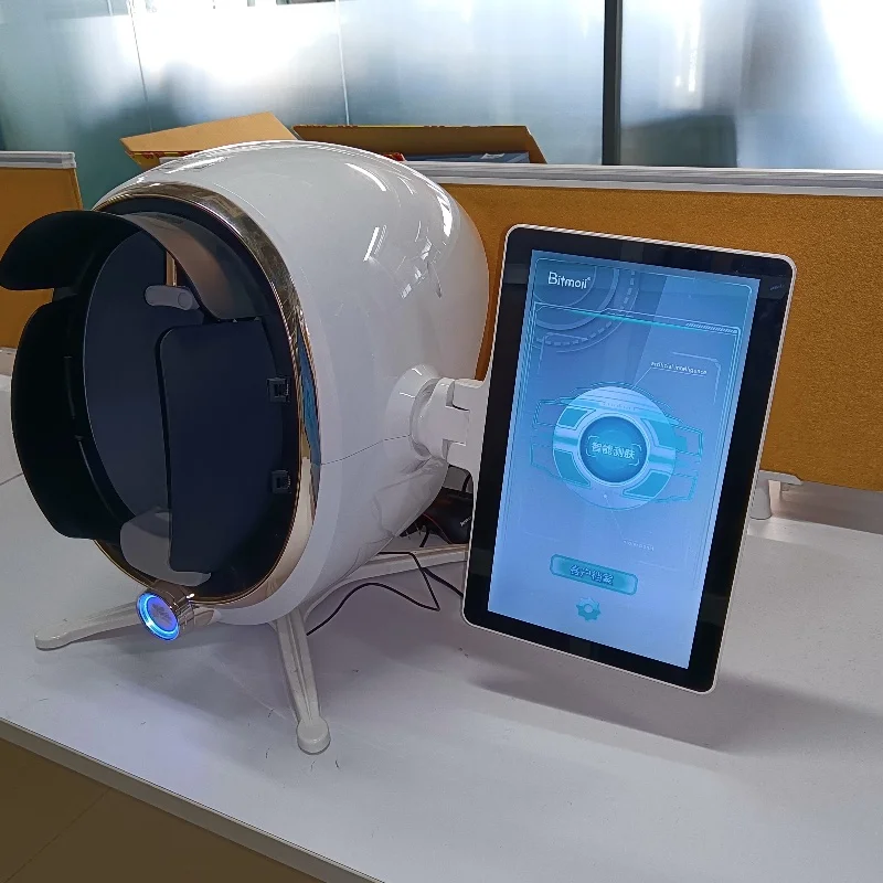 Smart 3D Skin Analyzer UV Skin Test High-Quality 3-in-1 Diagnosis Analysis Mirror for Facial Beauty Care Health Assessment
