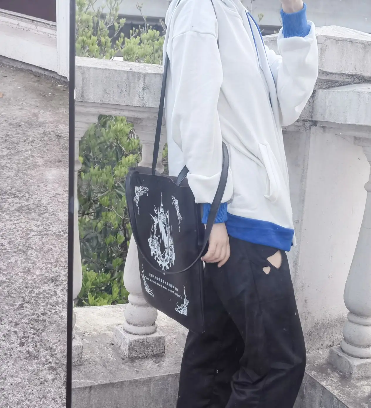  Tian Guan Ci Fu TGCF Hua Cheng  ĵ  ڵ Anime Shouder Bags Totes  ι Pre-