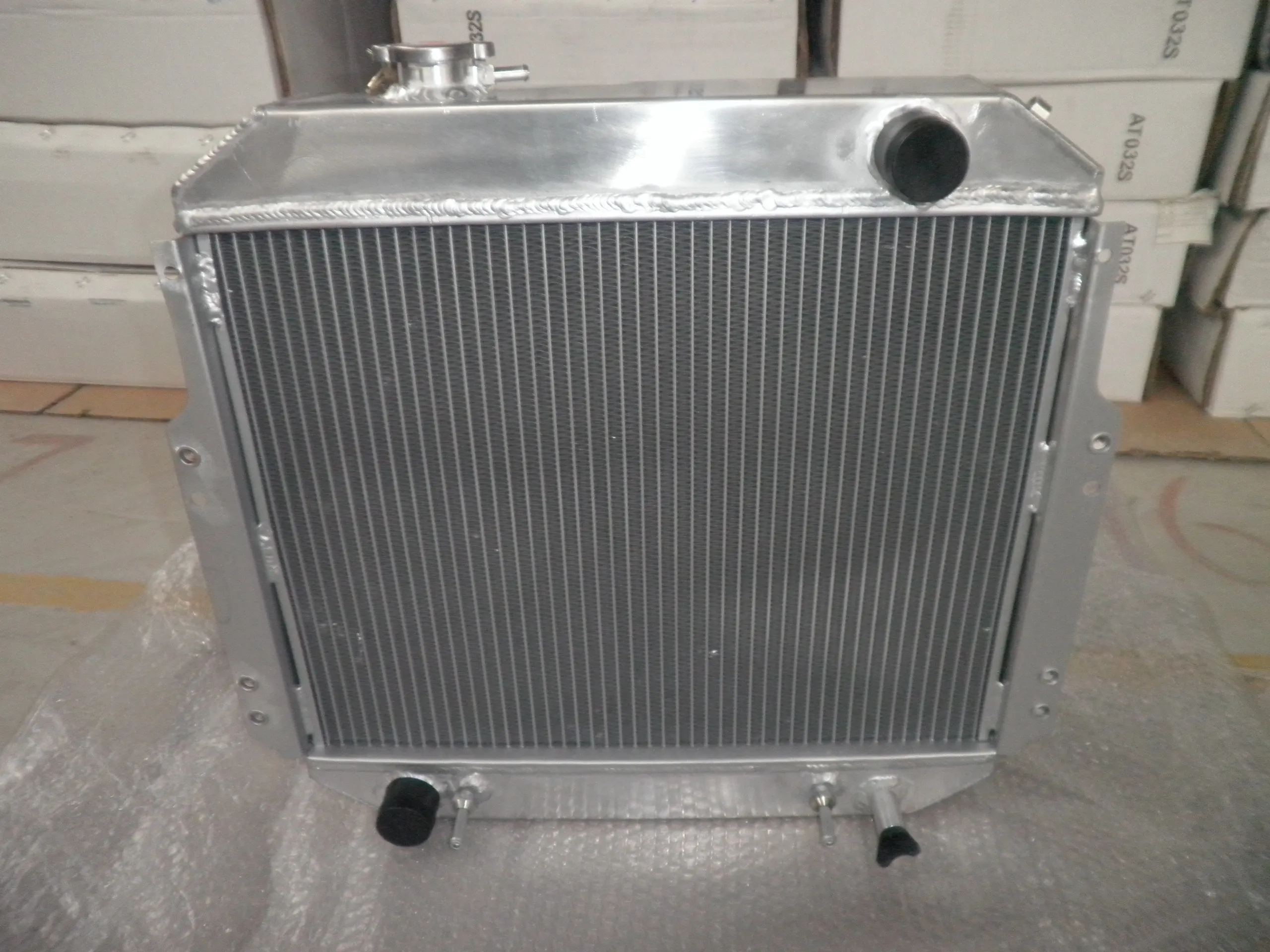 Radiatore In Alluminio Per Carrello Elevatore Nissan 1988-1992 A10-A25 - OEM#2146090H10 - Foto 6