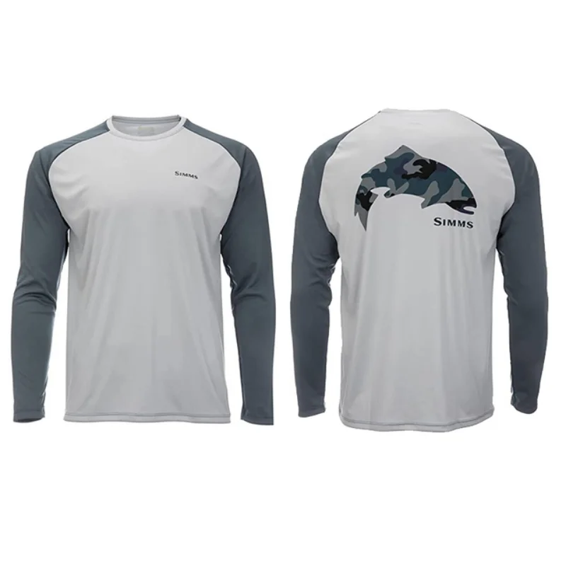 2023 HUK Wear Fishing Mens Long Sleeve Fishing Shirts UV Protection