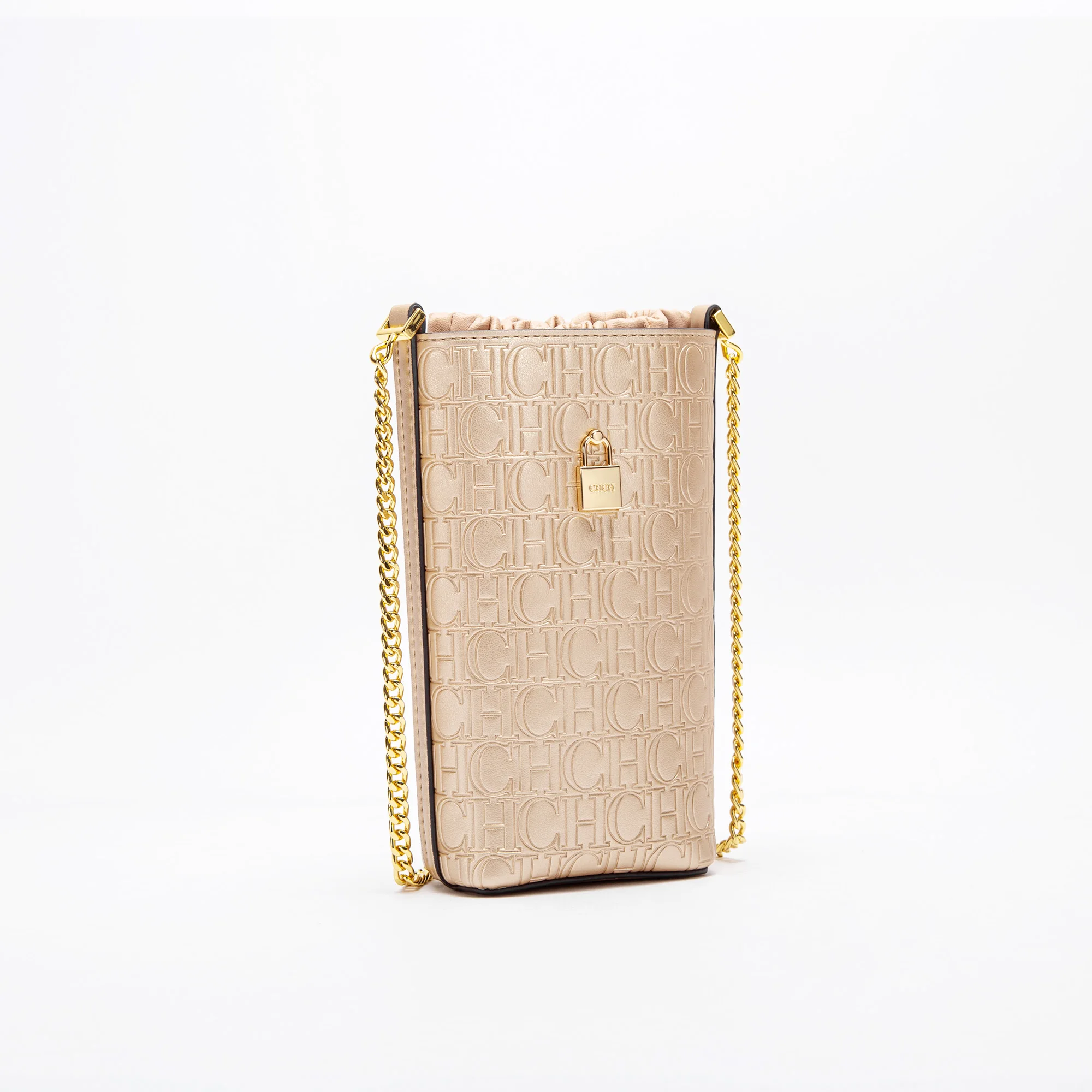 حقيبة يد نسائية كلاسيكية عصرية بلون موحد، بتصميم ج...