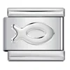 Animal Turtle Fish Bear Mouse Convex Italian Charm Link Fit 9mm Stainless Steel Bracelet For Wamon Man DIY Jewelry Making Beads 3