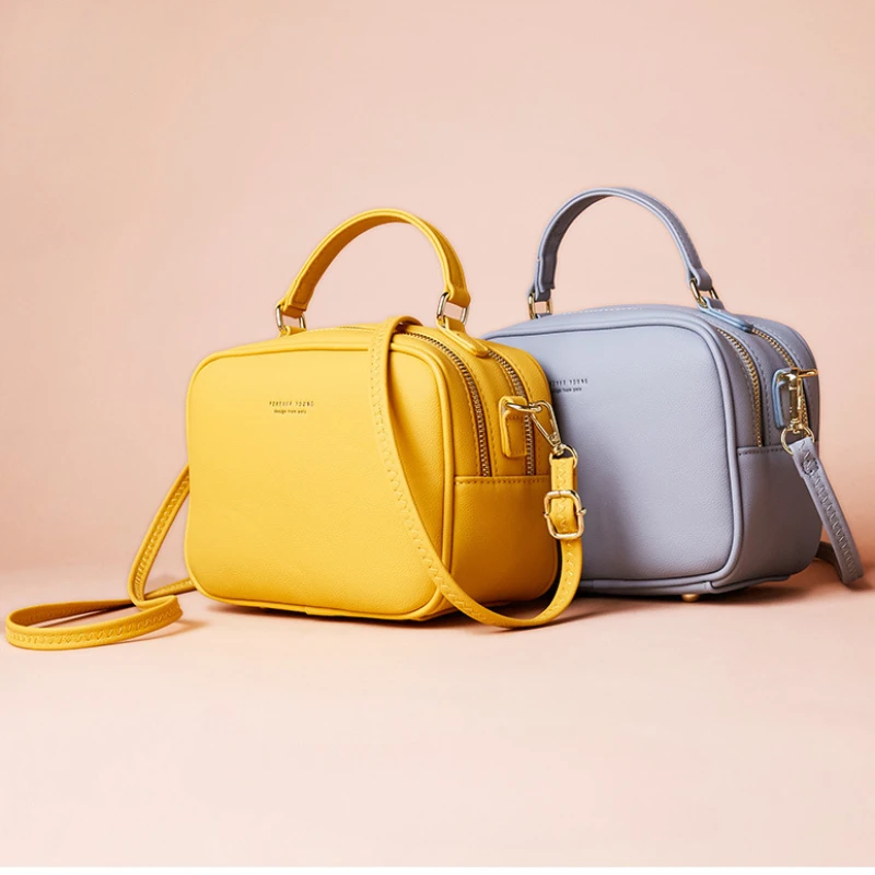 

Messenger Bags Women Wallet HandBags Vintage Crossbody PU Leather Shoulder Bag