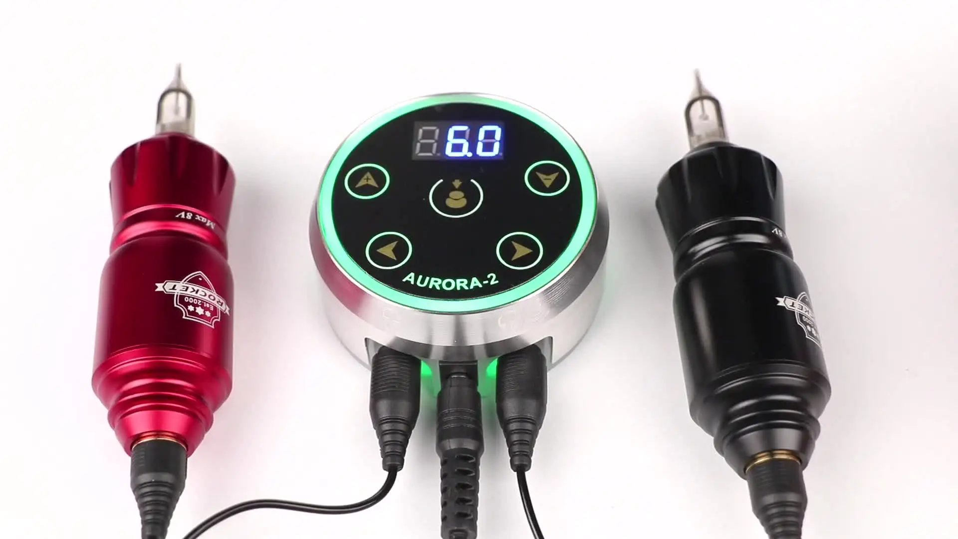 Aurora 2 タトゥー電源プロフェッショナルタトゥー電源ボックスコイル