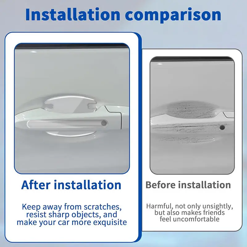 Bumper Scuff Plate BarRearview Mirror Anti-collision Protector Sticker Car Door Edge Transparent Anti Scratch Protection Strip