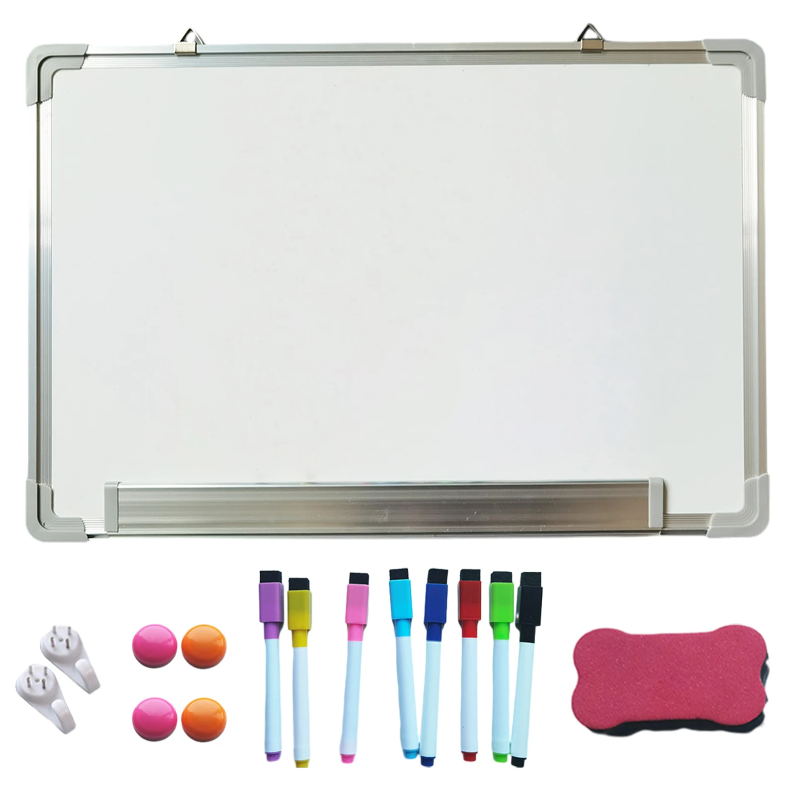 

Durable Office Large For Wall Markers Pens School Home Magnets Aluminium Magnetic Whiteboard Dry Erase Kitchen Classroom