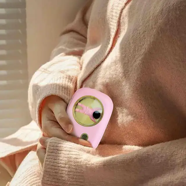Kézzel Melegebb Usb Töltés Aranyos Éjszakai Könnyű Önfűtés Kézműves Újratölthető -Kábel Kézi Melegítőkkel - Image 3