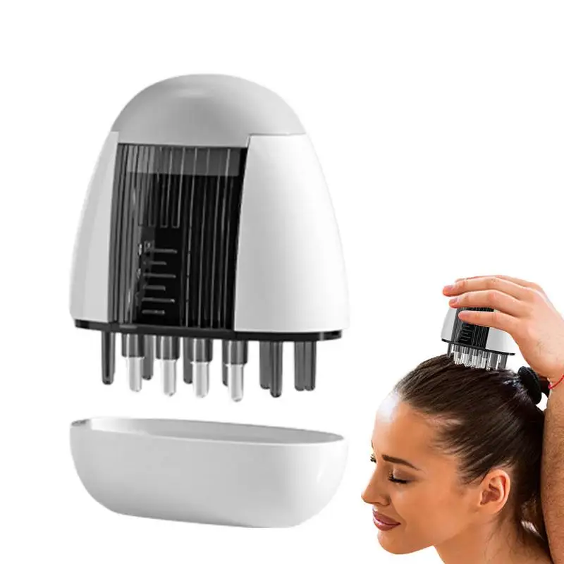 

Hair Oil Applicator Comb Hair Oil Applicator 5ml Lotion Dispenser Anti-leak USB Rechargeable Water Resistant Fillable Scalp