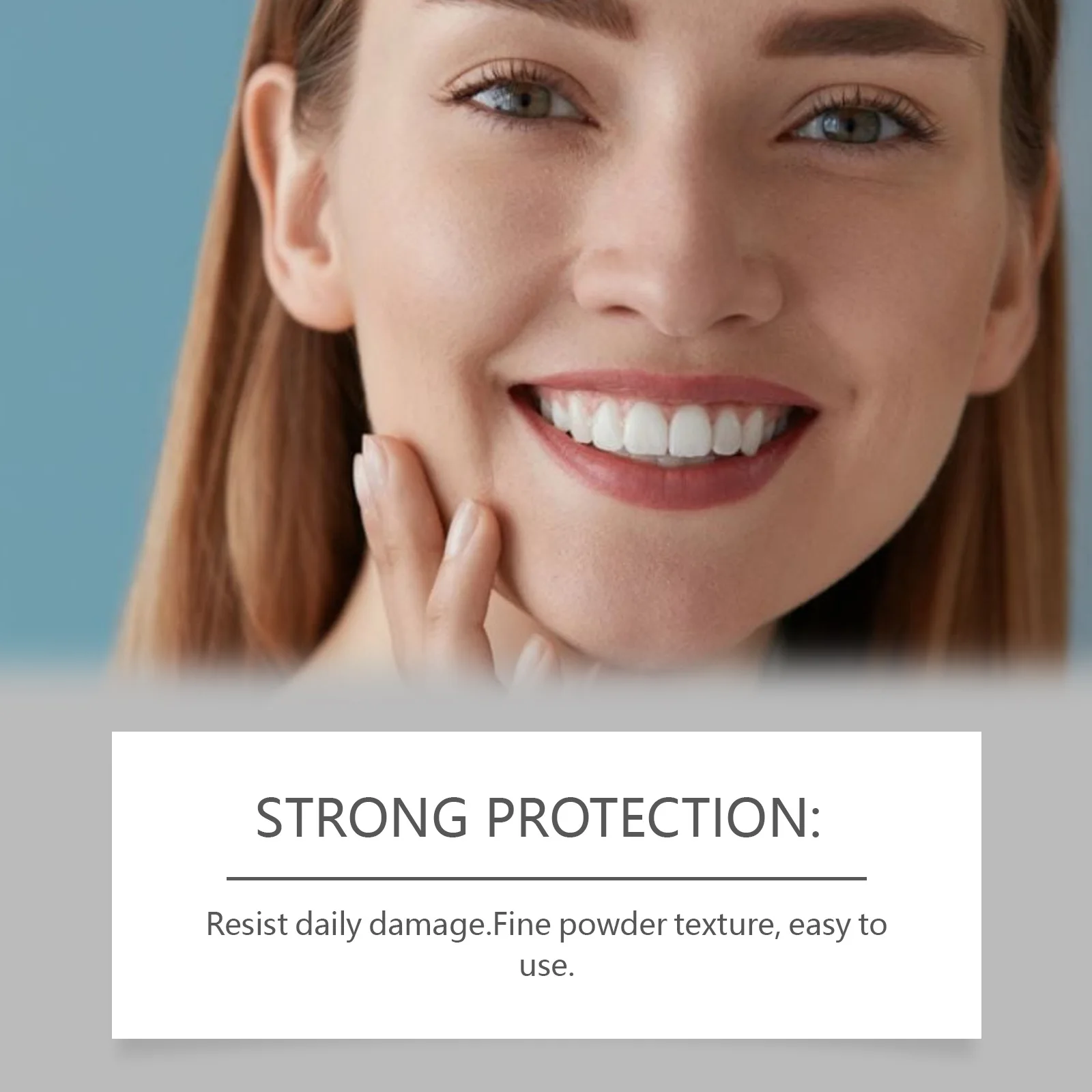 Polvere Sbiancante per Denti, Pulizia Profonda, Rimozione Placca e Macchie Gialle, Sbiancamento Denti, Alito Fresco, Non Irritante, Cura Orale - immagine 5