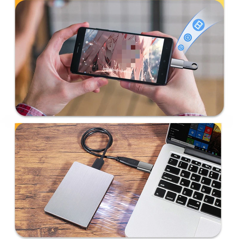 TypeC to USB Interface OTG Adapter Mobile Phone USB Converter