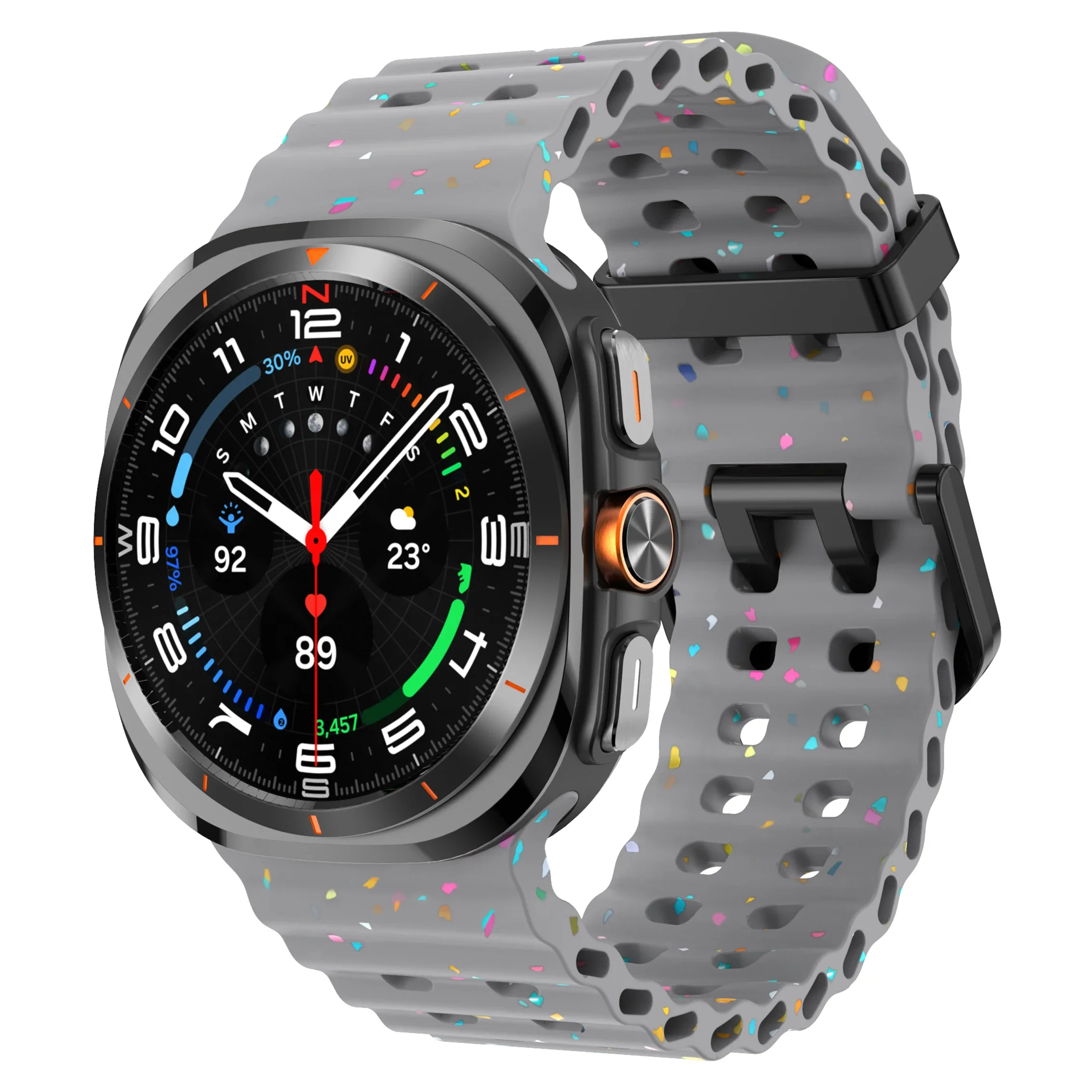 Luminous Silicone Smartwatch Strap - Universal Fit