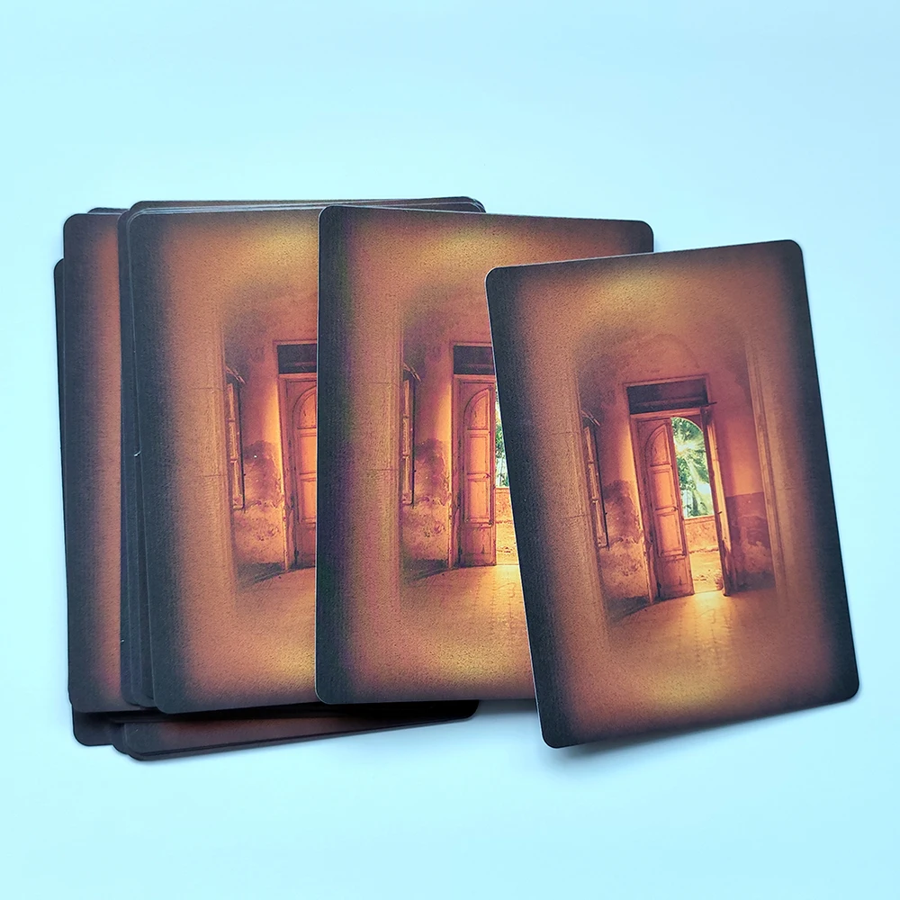 Spanish Version Past Life Oracle Cards .A 44 Tarot  Divination Edition FortuneTelling Deck  10.3*7.4cm 6