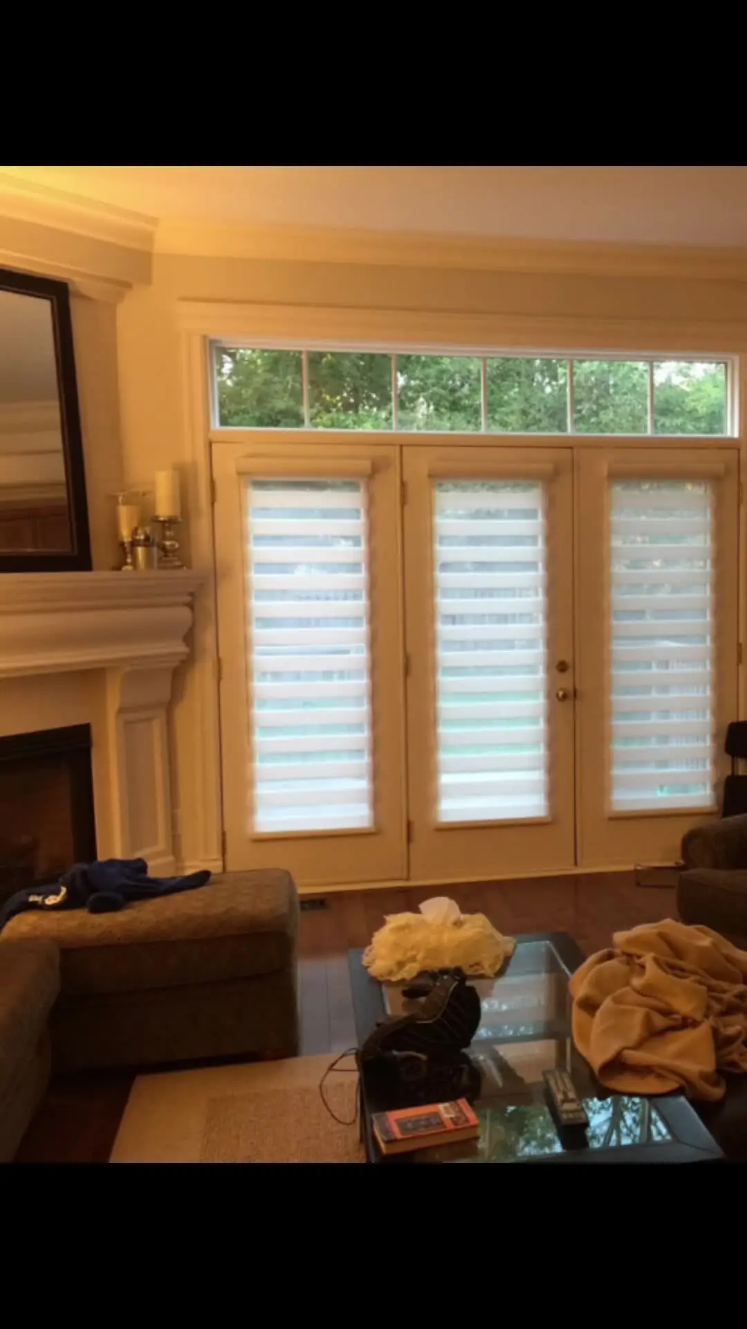 Decopedia Personalizar persianas de cebra cenefa cuadrada persianas de  ventana cortinas enrollables diurnas y nocturnas opacas para puertas  correderas de ventanas del hogar - AliExpress, image size:1080x1920