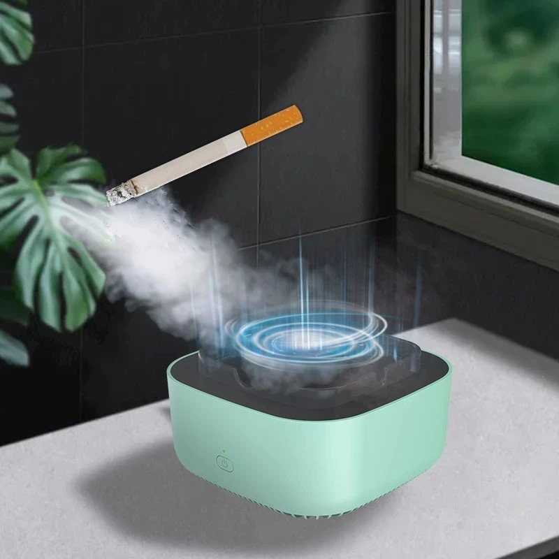 

Multipurpose Ashtray with Air Purifier Function for Filtering Second-Hand Smoke From Cigarettes Remove Odor Smoking Accessories