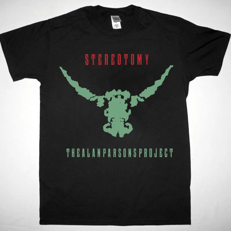 Il Progetto Alan Parsons T-Shirt Stereotomia Nera