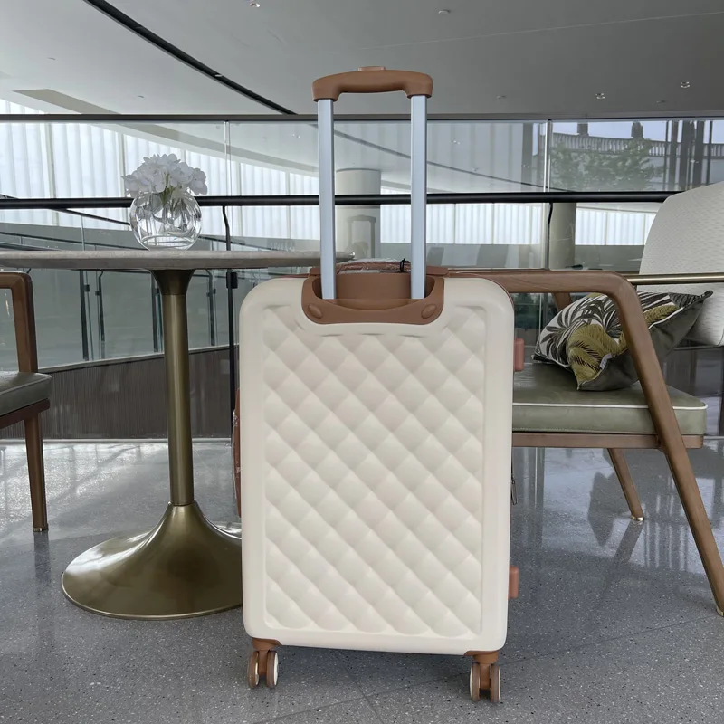 Men Retro 20/24/26 inch Rolling Luggage carry on Trolley Luggage Women spinner brand Travel Bag Password Trolley Suitcase