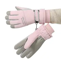 Winter Ski Gloves Windproof Gloves for Men and Women Touchscreen Snow Gloves Hand Warm Full Finger Breathable Wear Resistant 2