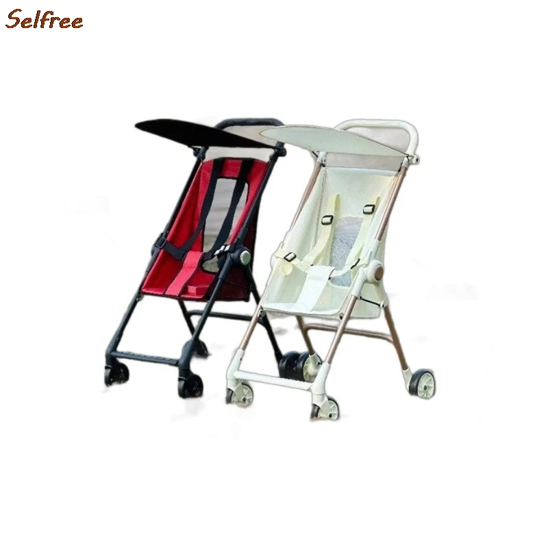 LazyChild Travel Car Pocket Car Baby Stroller Easy To Carry Lightweight Folding Simple High Landscape Boardable Baby Walker Hot