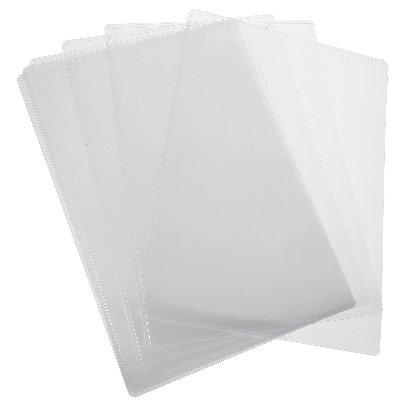 

Page Protectors Plastic Sleeves Documents Paper Protective Card Clear Magnetic Hooks