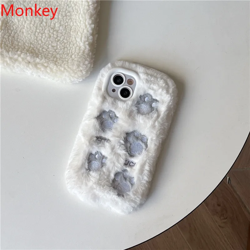 Фото Чехол для телефона с вышивкой в виде кошачьей лапки для iPhone 15 14 13 12 11 Pro Max 15 Pro 15 Plus №5