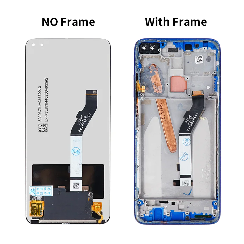 LCD Display Screen Smart Phone Screen Replacement LCD Display For XIAOMI REDMI K30 5G LCD Display Touch Screen Digitizer Assembly For REDMI K30 5G Screen Replacement