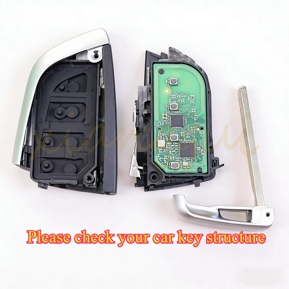 Fccid:N5F-ID21A 434MHz CA/CG ID49 NCF795xV ชิปรีโมทรถยนต์สำหรับ BMW ซีรีส์ 3 5 6 7 G รุ่น G01 G02 G08 G30 G31 G32 G38 X3 X5 X7 2