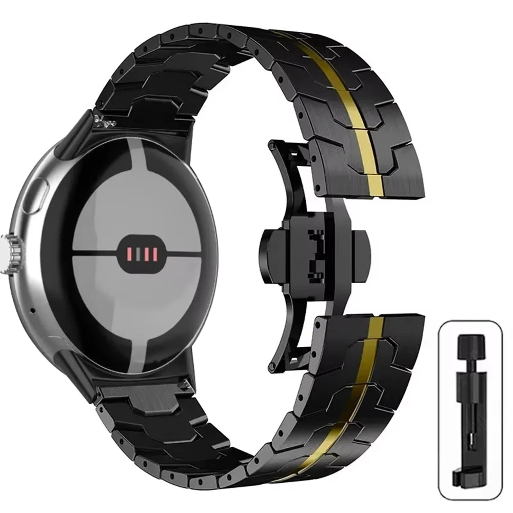 Luxury Stainless Steel Bracelet for Men - Premium Watchband Accessories