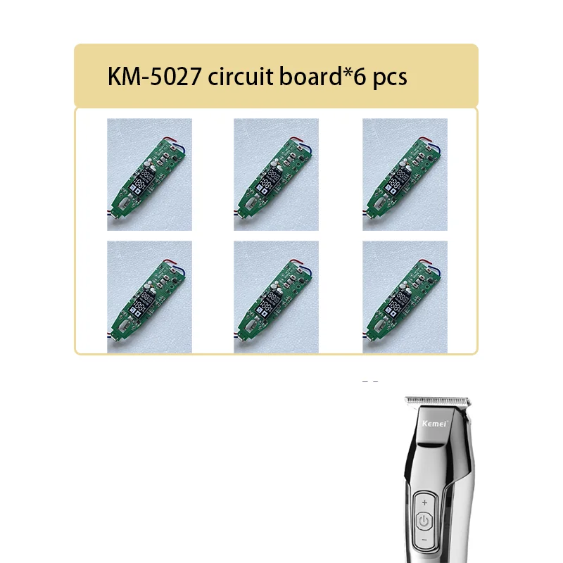 Kemei-placa de circuito de KM-5027 para hombre, accesorios para cortadora de pelo, máquina de corte de pelo