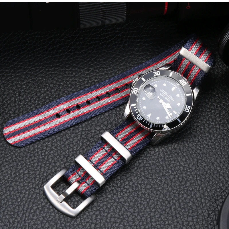 Рисунок 3 - Ремешок нейлоновый для часов Omega Rolex Seiko Nato