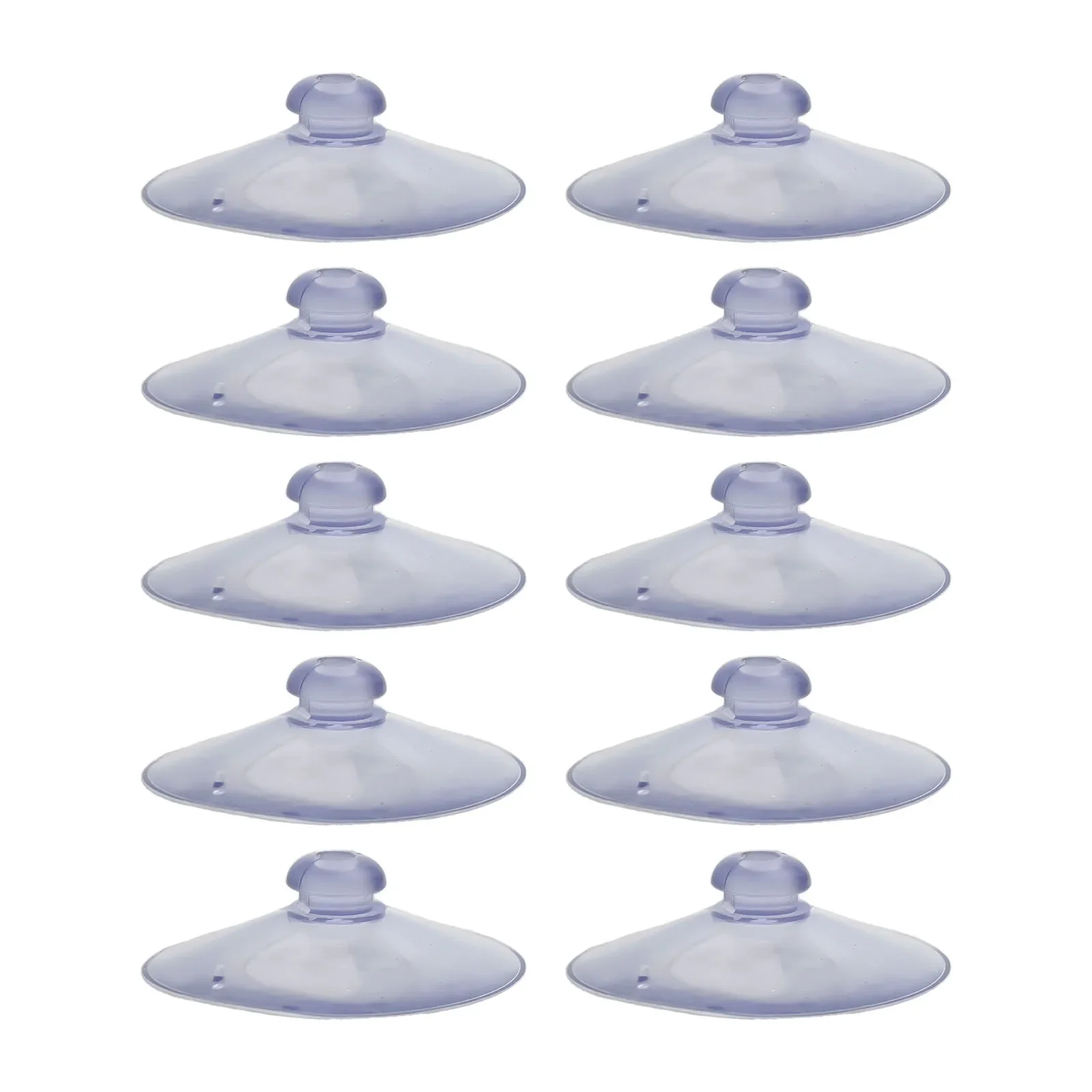 4/10PCS 55mm/50mm Mushroom Head Clear Suction Cups Thumb Nut Strong Vacuum Suckers PVC Transparent Kitchen Bathroom Wall Hooks