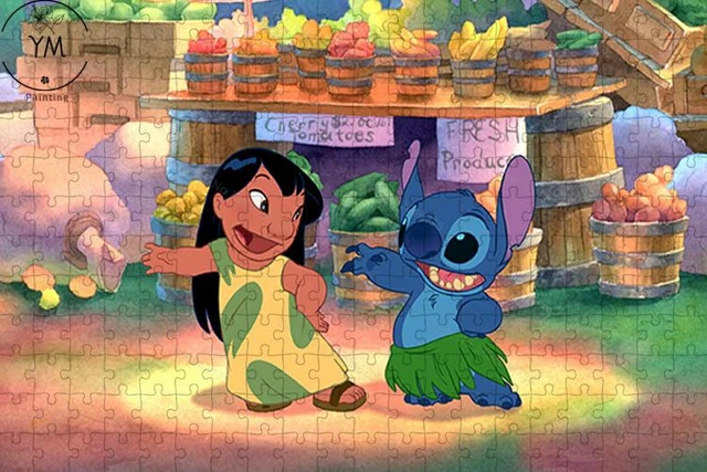 1000 Piece Puzzle Disney Movie Lilo & Stitch Diy Cartoon Creative Jigsaw  Puzzles Creativity Imagine Toys Birthday Gifts for Kids - AliExpress