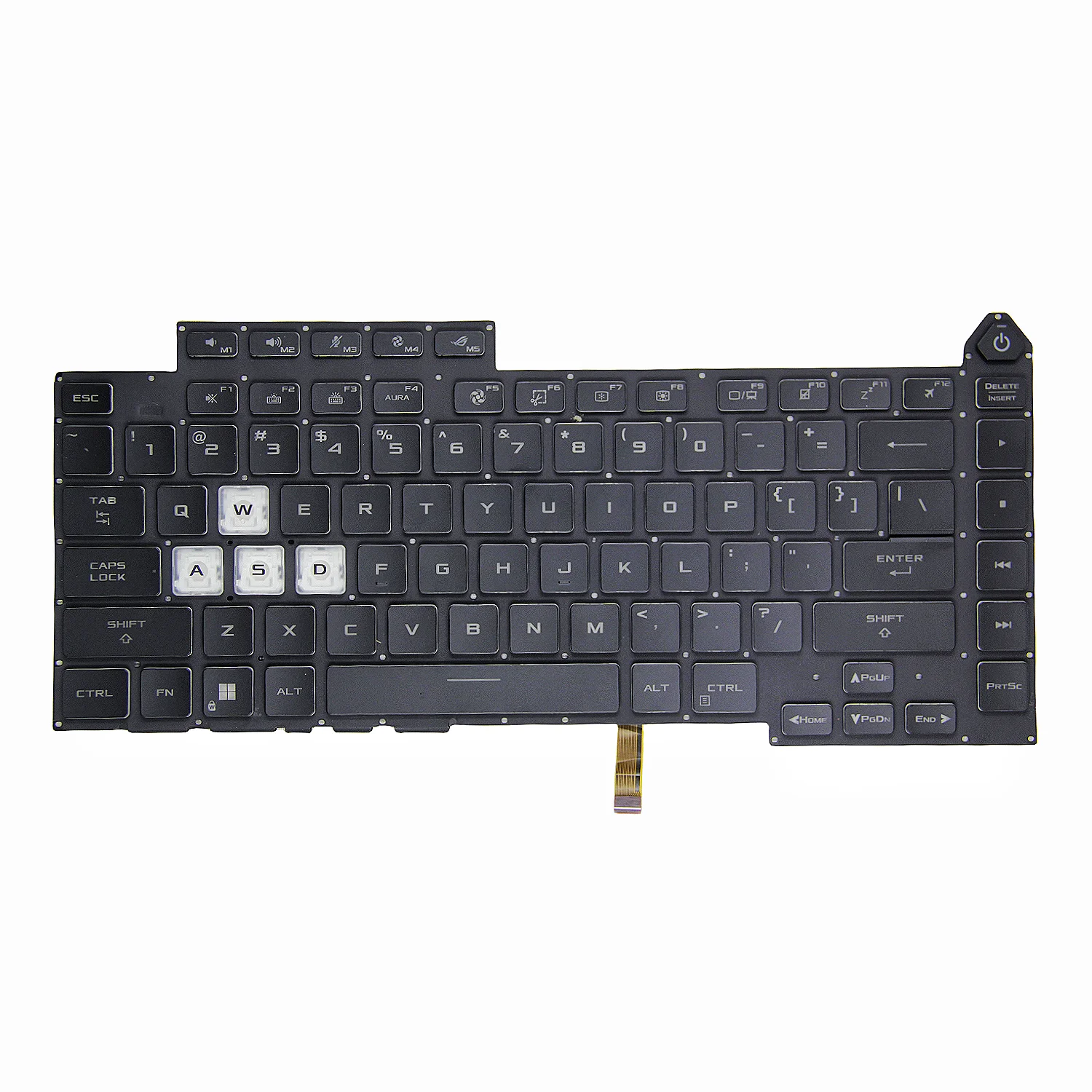 Teclado de Retroiluminação Portátil para Asus Rog G513q 5r G15 2023 G513q G513qy qm G533 100 Novo Original dos Eua - Imagem 4