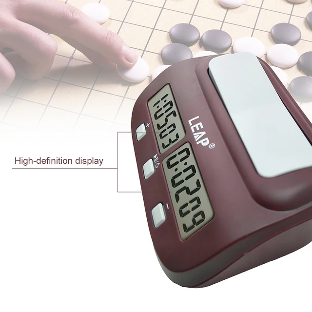 Configurando o mini relógio de xadrez PQ 9907S chess timer 