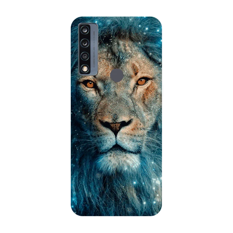 Stylish Bumper Silicone Phone Case with TPU Painted Design