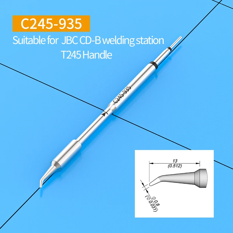 C245-029 C245-034 C245-935 벤트 납땜 팁 C245-957 943 933 937, T245 JBC 납땜 스테이션 용접 핸들