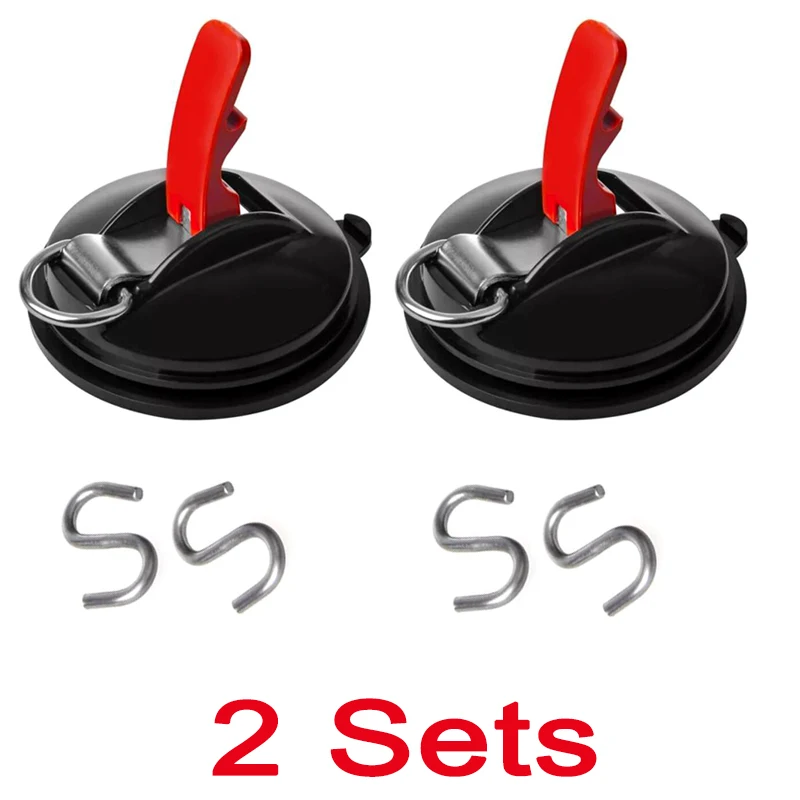 Suction Cup Hooks, Removable Power Lock Vacuum Shower Suction Hooks For Bathroom Towel Kitchen