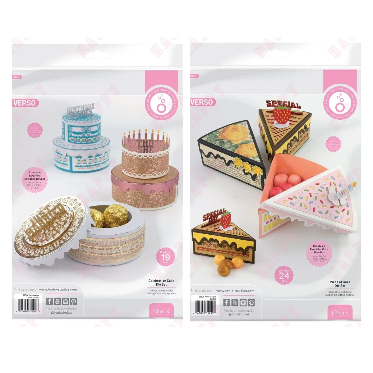 

Новые металлические Вырубные штампы для празднования, красивые торты, искусственное украшение, тиснение, ремесленный шаблон, сделай сам, по...