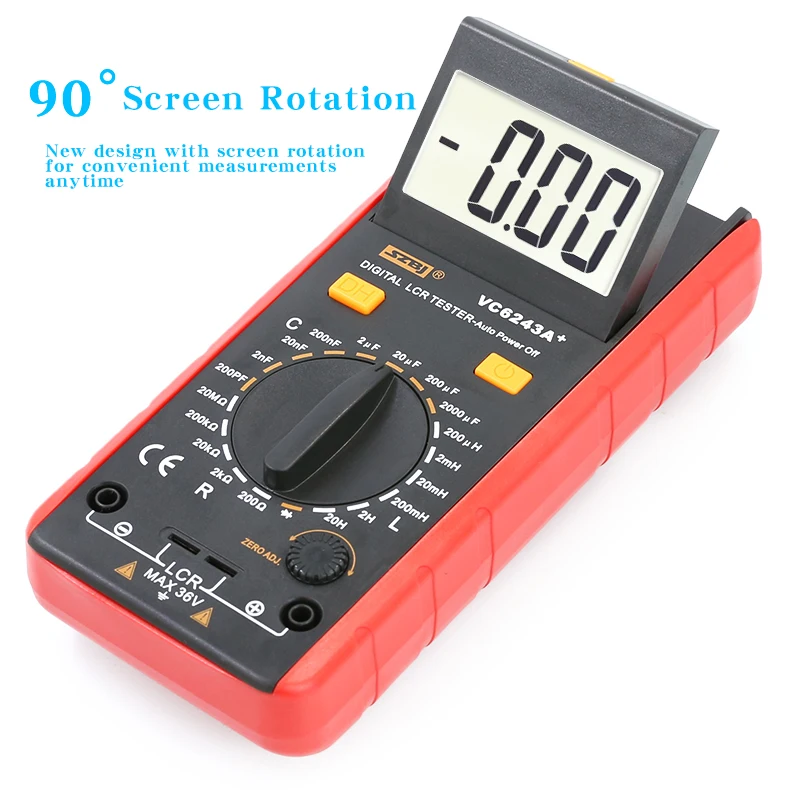 SZBJ LCR tester Inductance Meter VC6243A specialized instrument for measuring inductance capacitance and resistance