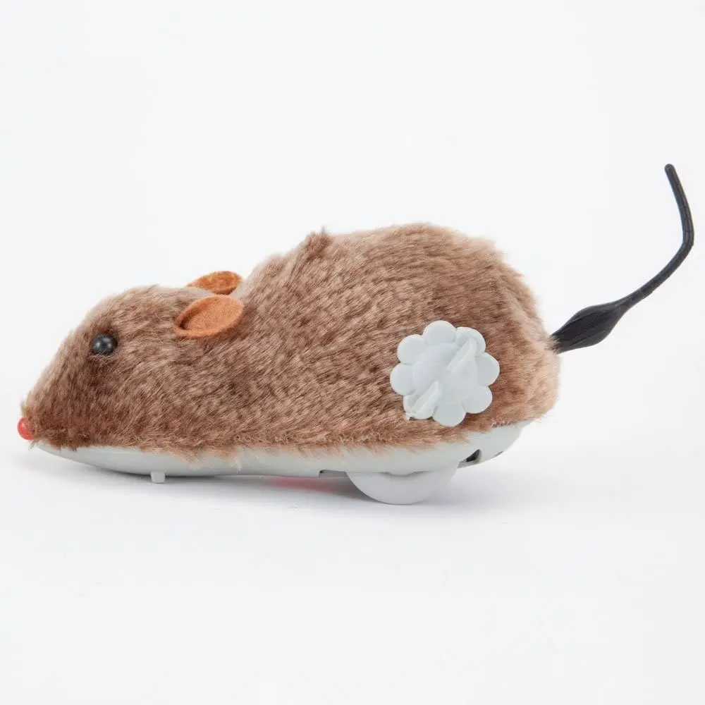 Lifelike Plush Mouse Toy 4