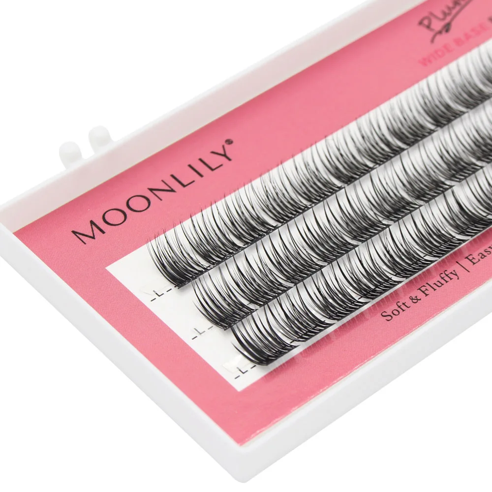 

Dovetail Segmented Lashes 60 Volume DIY Clusters Eyelash Extension 3D Fluffy Natural Segmented Eyelashes Individual Bundles