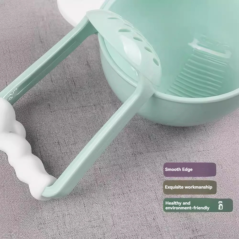 Baby Food Grinder Manual Fruit Puree Food Two-Piece Tool Cooking Bowl Conditioner Grinding Bowl Holiday Gifts