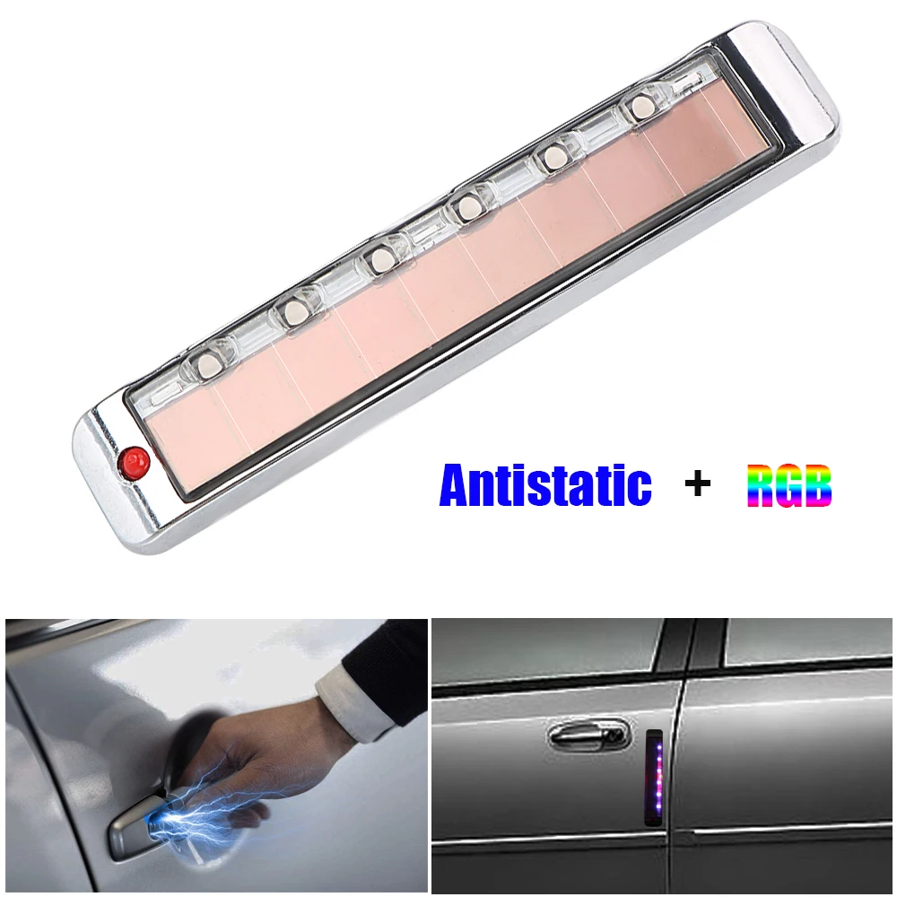 Motorcycle LED Lights Motorcycle Accessories LED Lamp Strip Car LED Lights Solar LED Strips Motorcycle Taillights Warning Strobe Light Car RGB Anti Static Door Decorative Lamp Flashing Auto Accessories